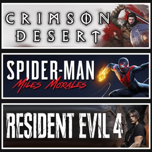 Crimson Desert +Miles +Resident Evil 4